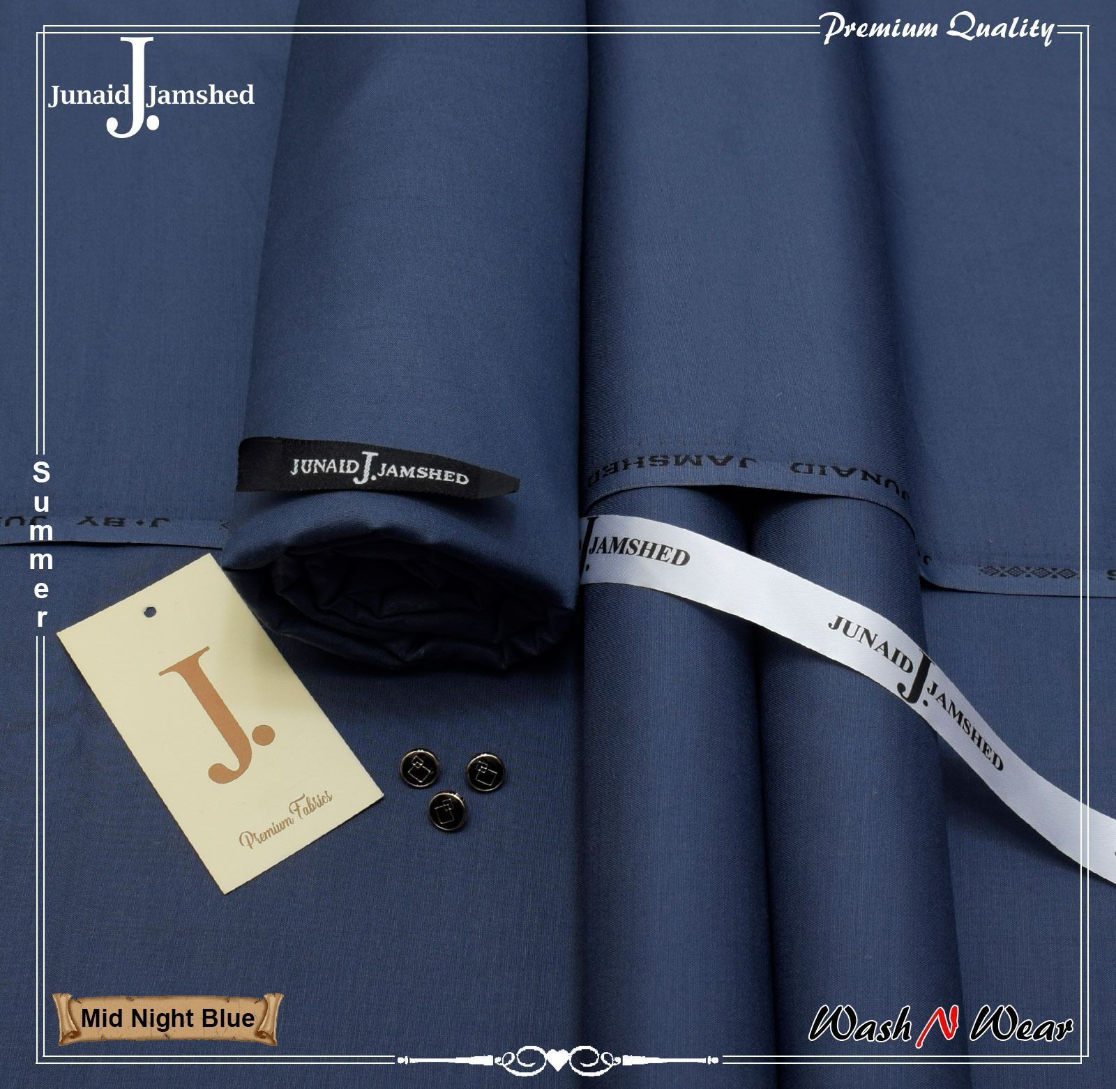 J. Junaid Jamshed Men's Wash & Wear