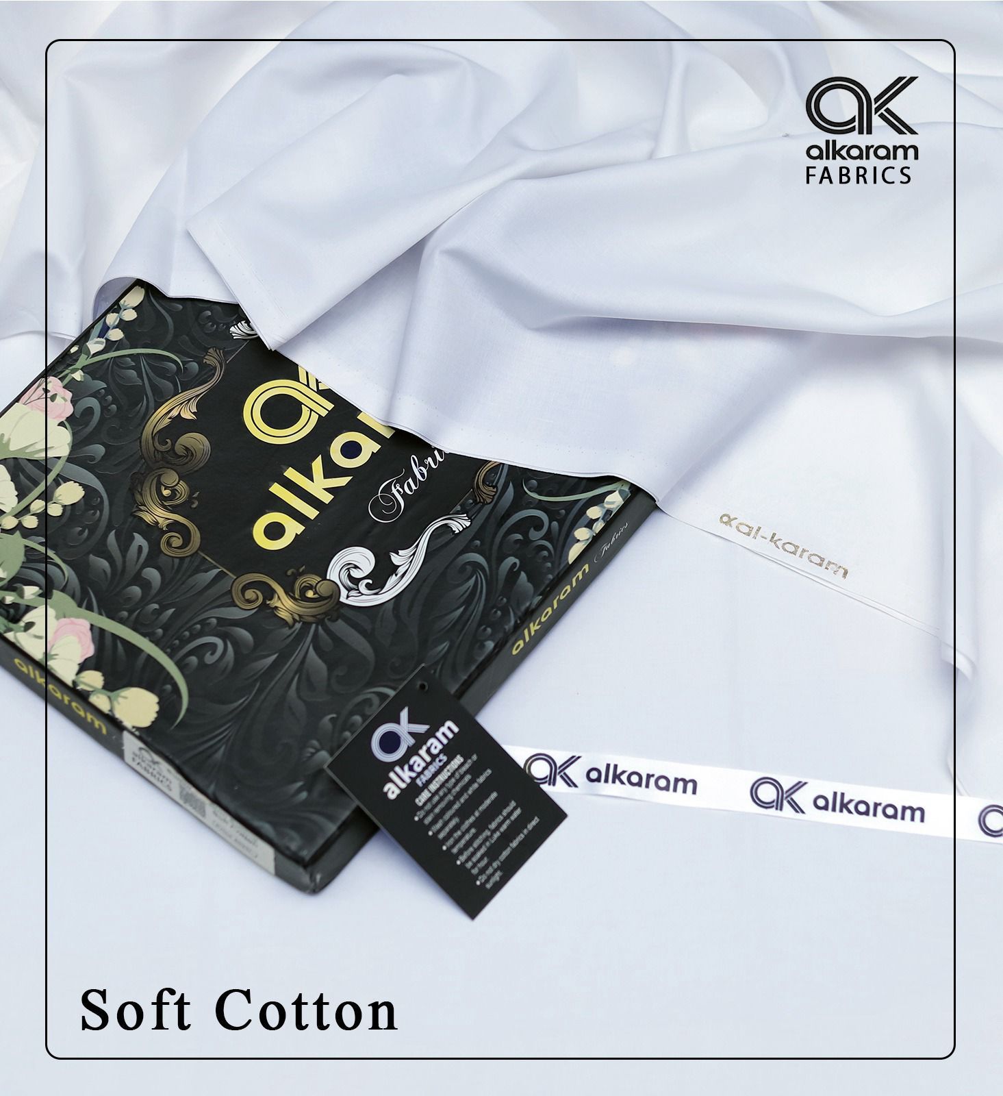 Soft Cotton By Al Karam Fabrics For Gents