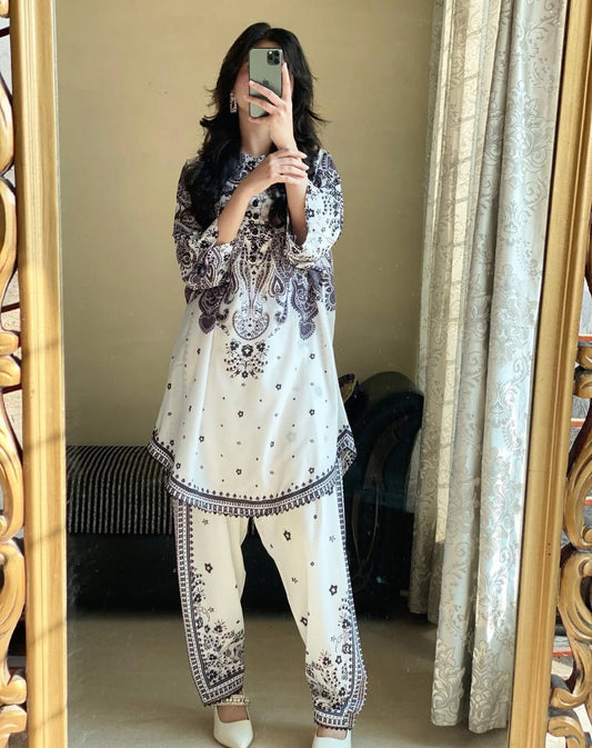 2 Pc Stiched Article Shirt & Trouser