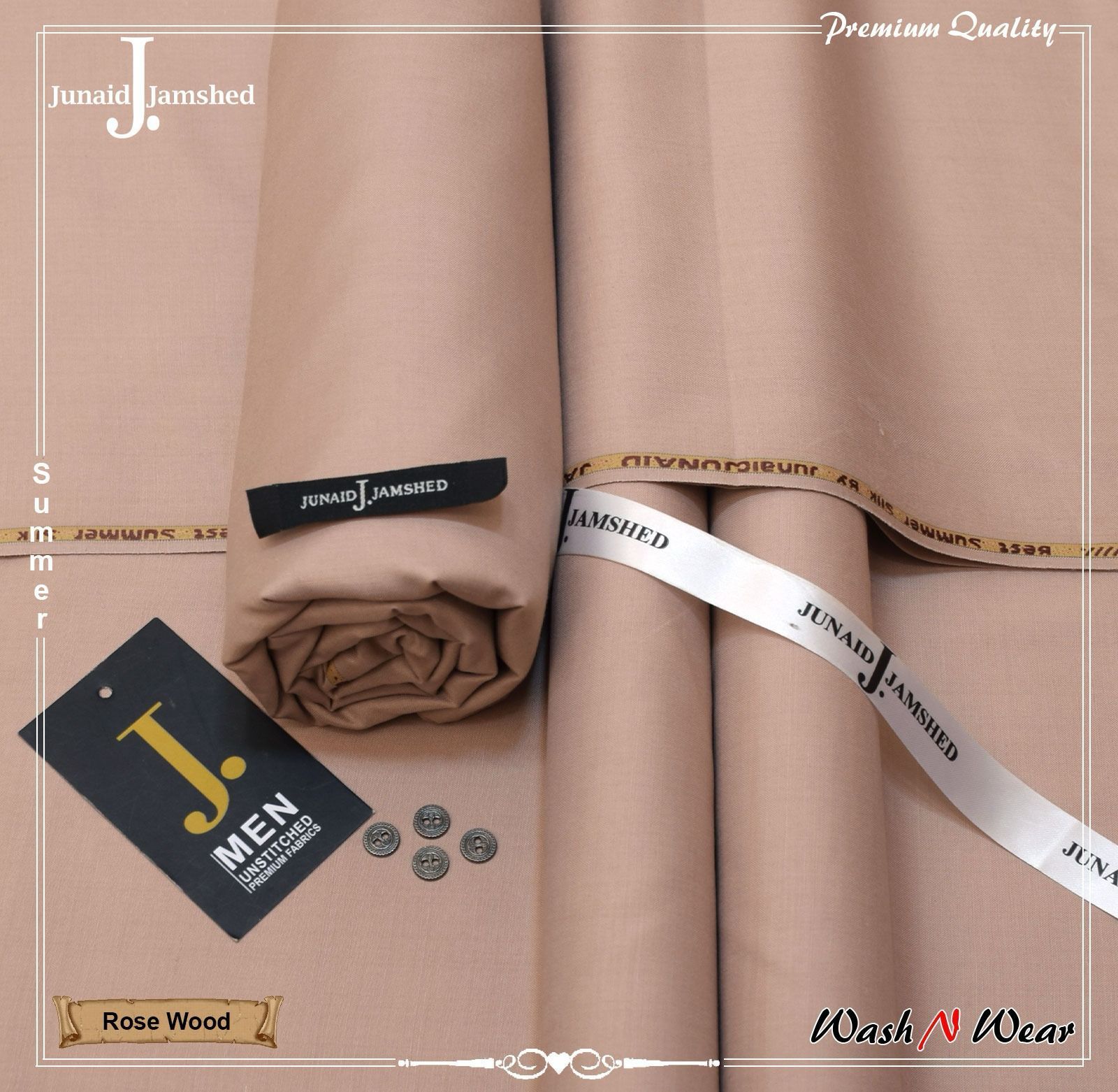 J. Junaid Jamshed Men's Wash & Wear
