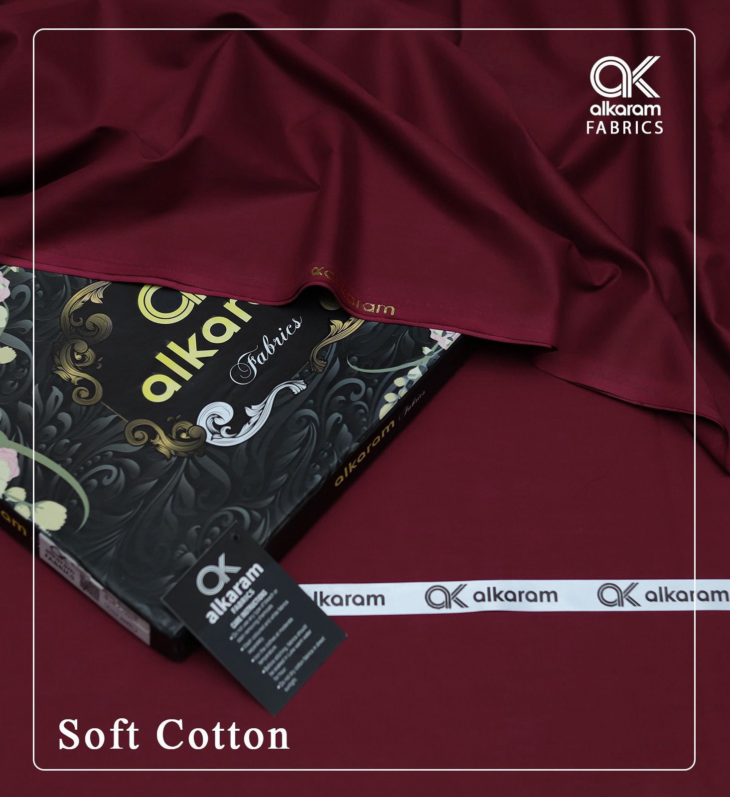 Soft Cotton By Al Karam Fabrics For Gents