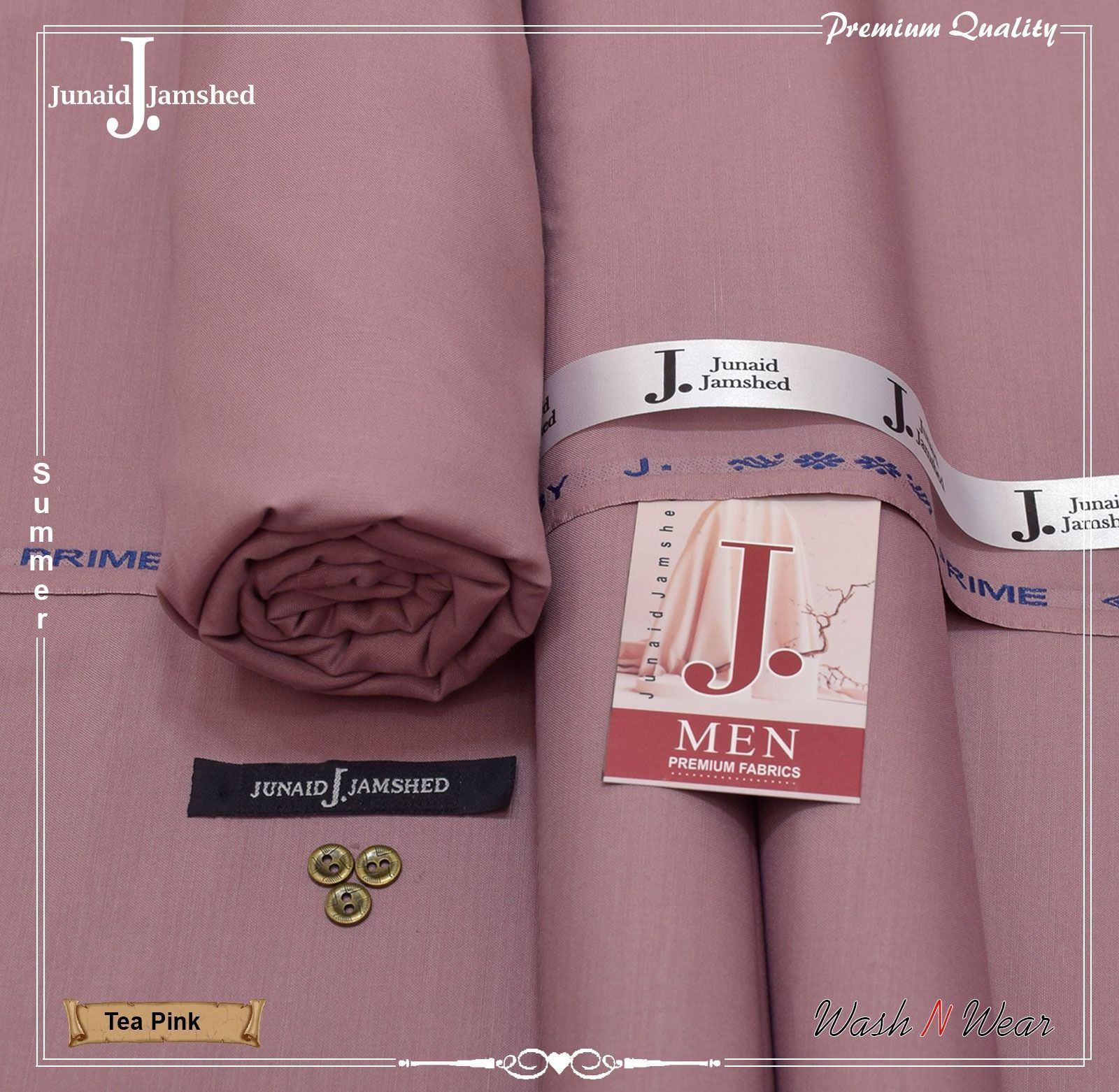 J. Junaid Jamshed Men's Wash & Wear