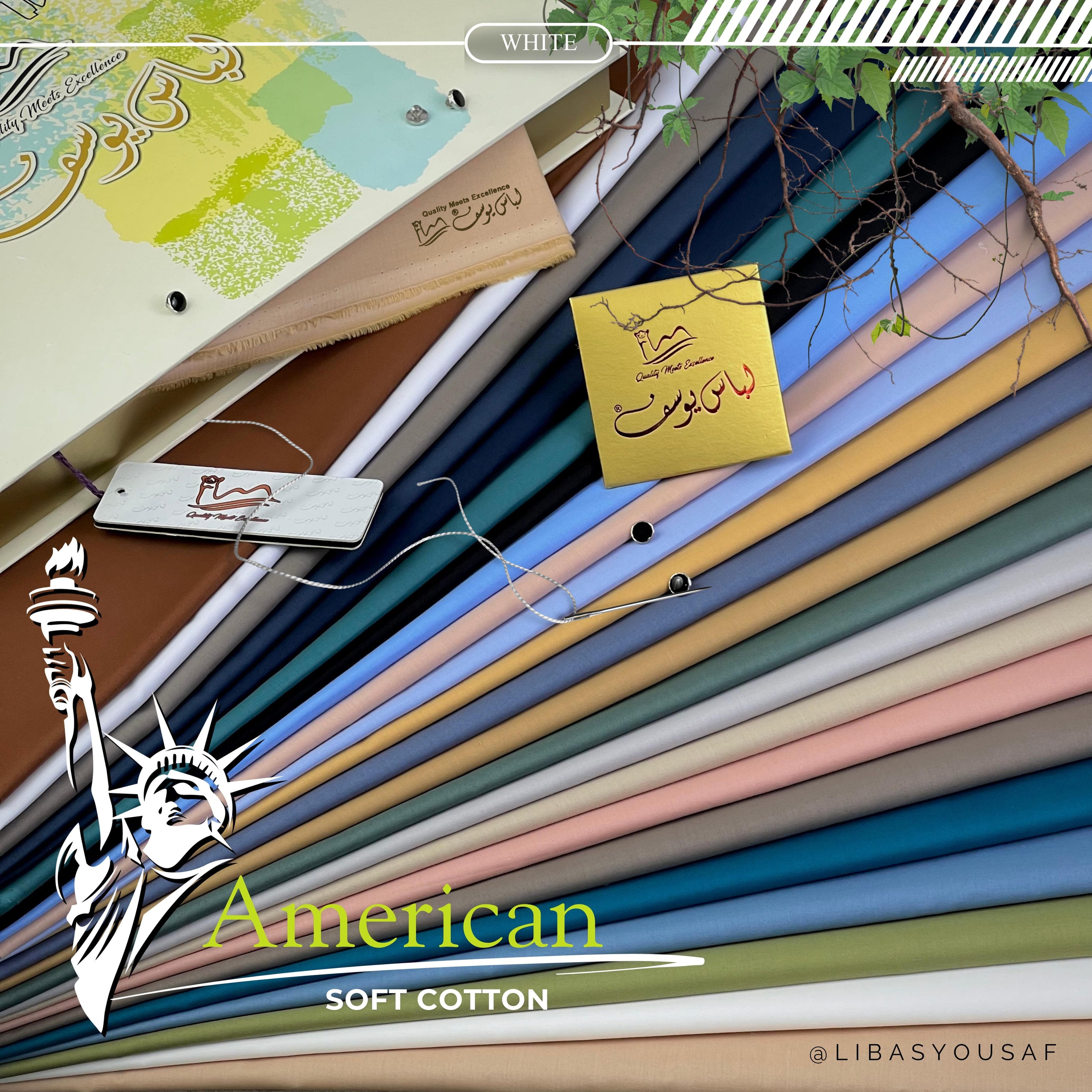 American Soft Cotton By | Libas E Yousaf | Premium Quality