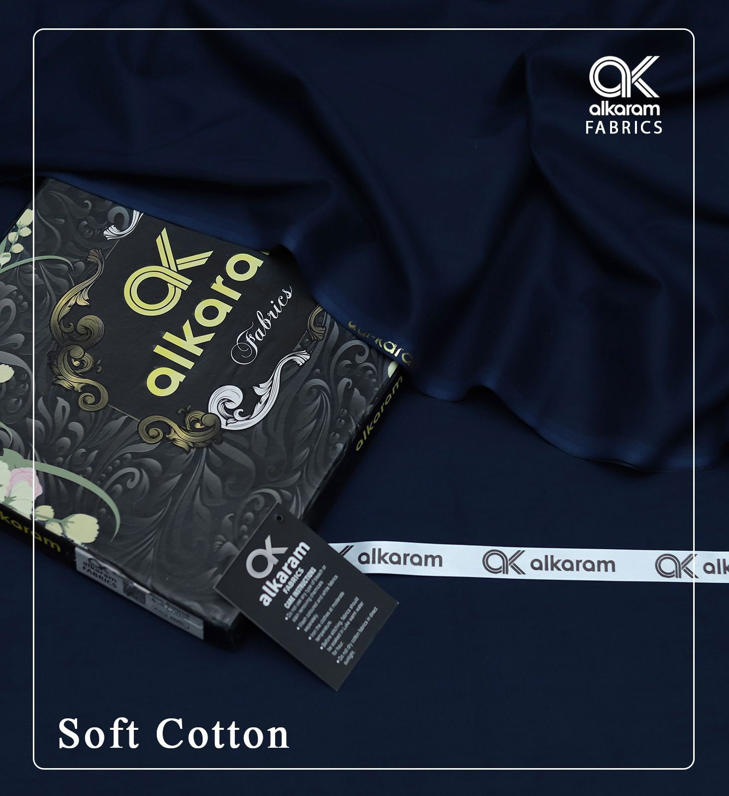 Soft Cotton By Al Karam Fabrics For Gents