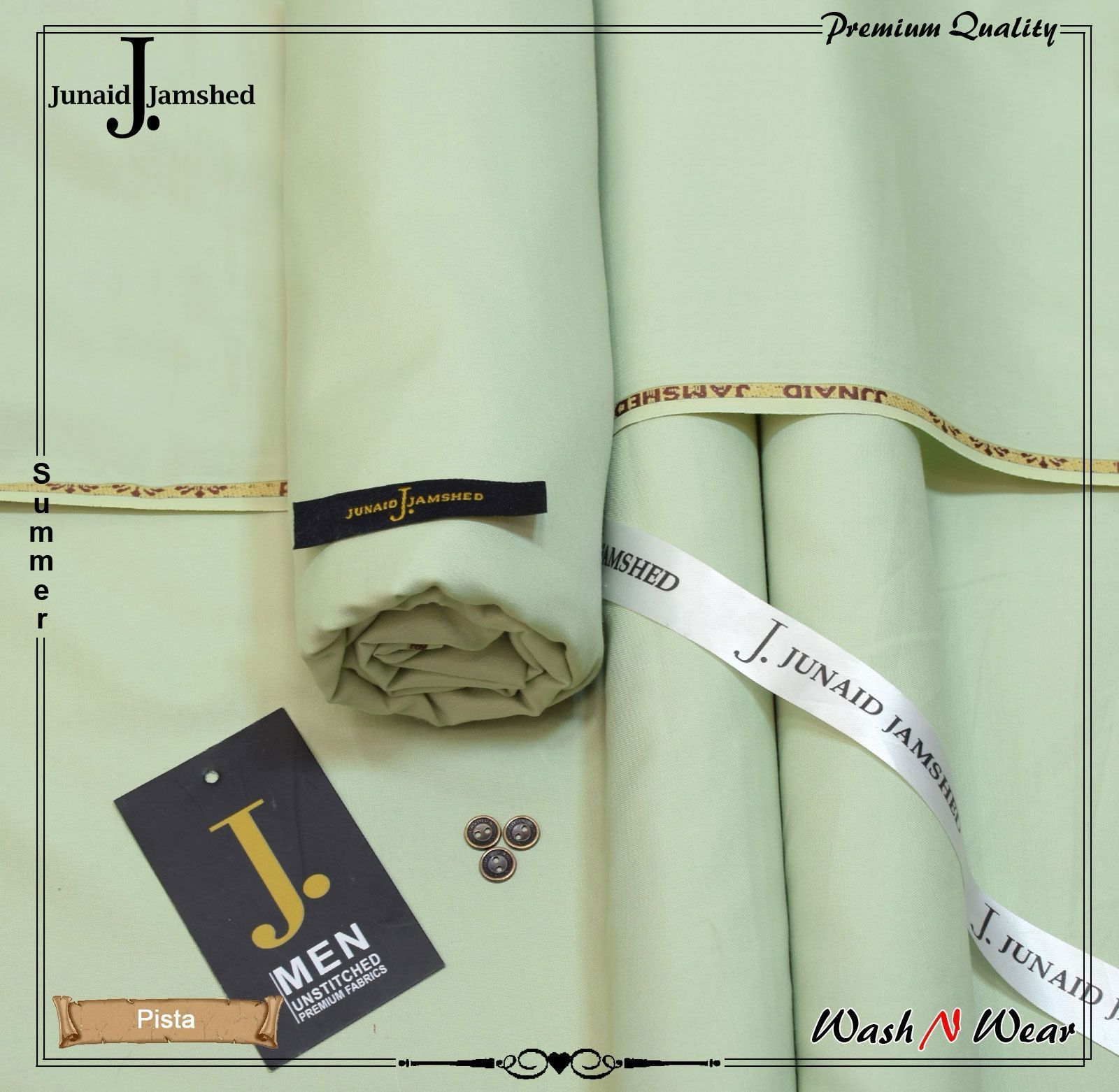 J. Junaid Jamshed Men's Wash & Wear