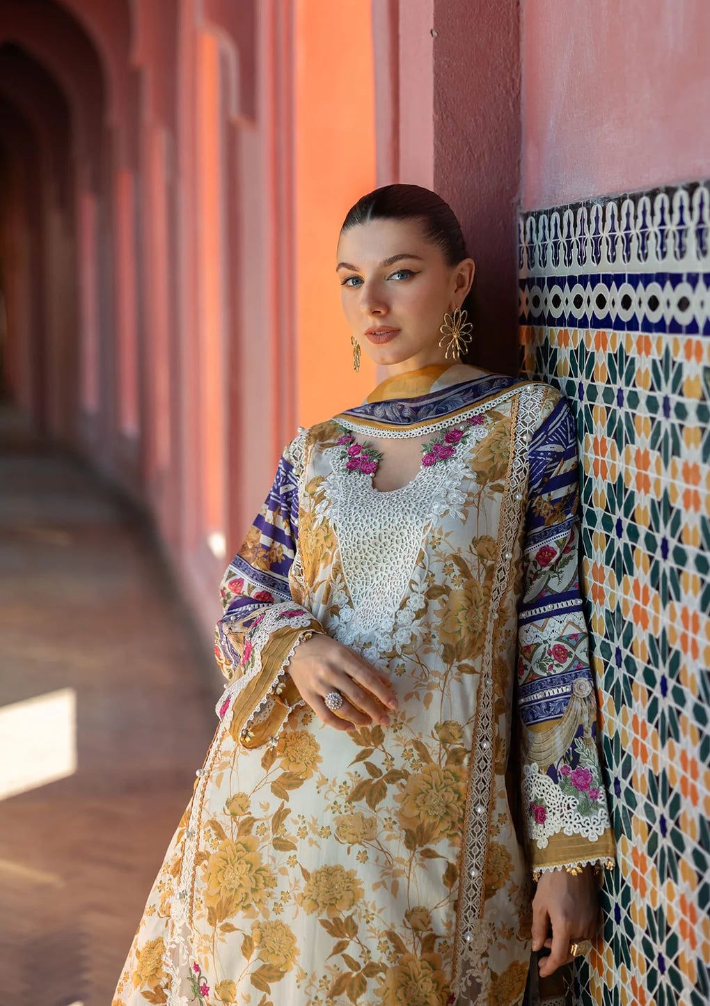 Elaf 3 Pc Unstiched Lawn Article