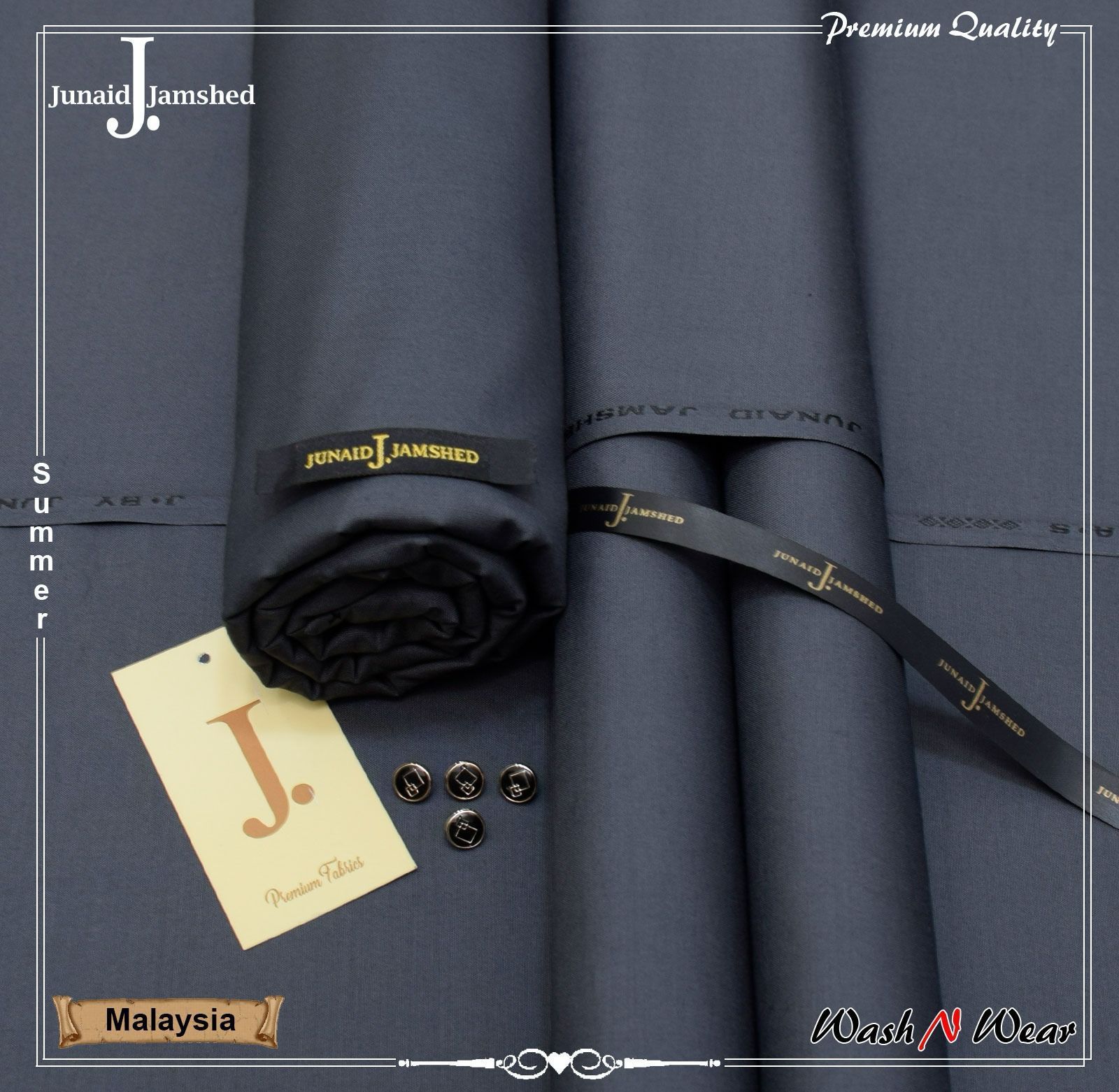 J. Junaid Jamshed Men's Wash & Wear