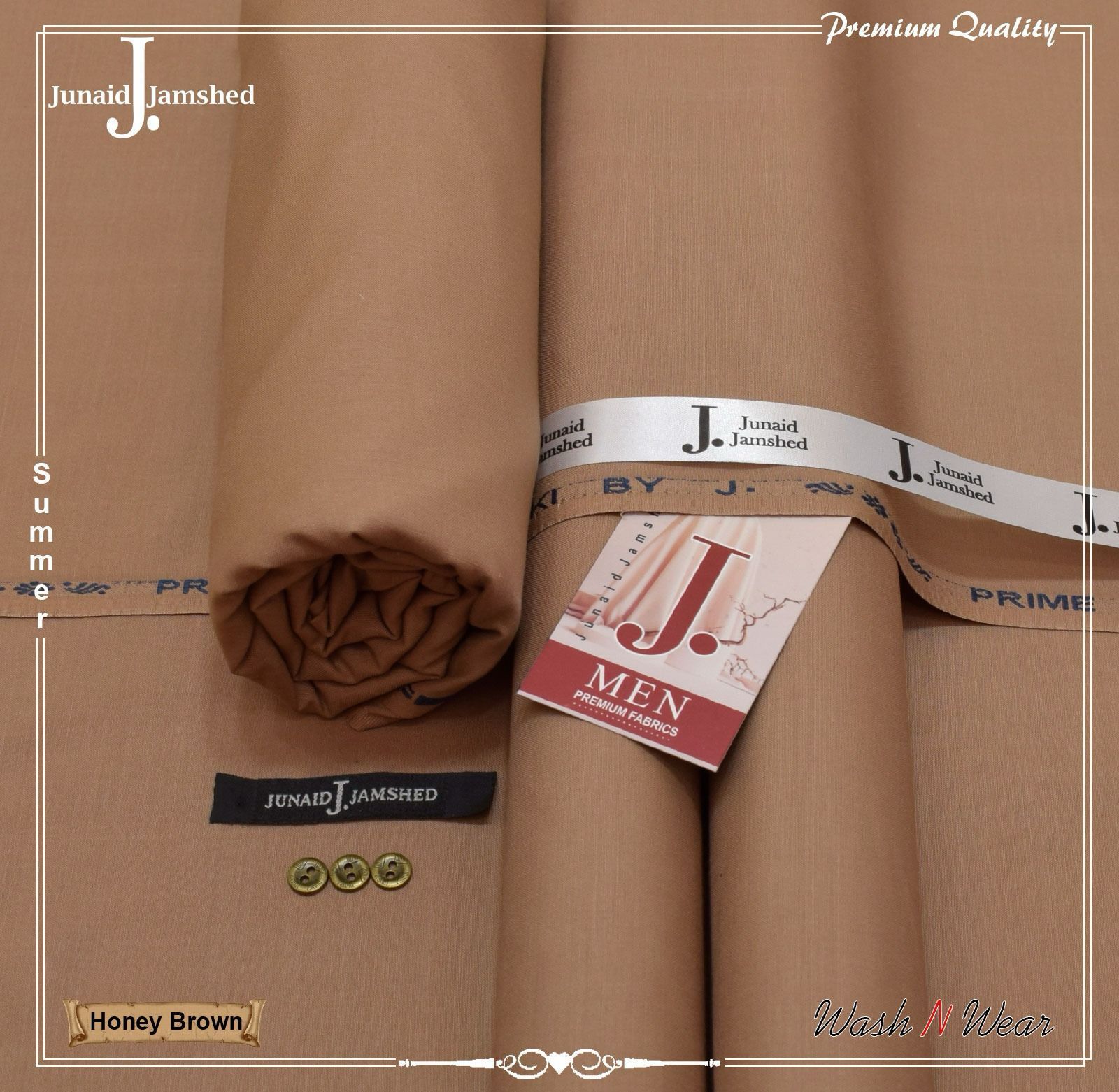 J. Junaid Jamshed Men's Wash & Wear