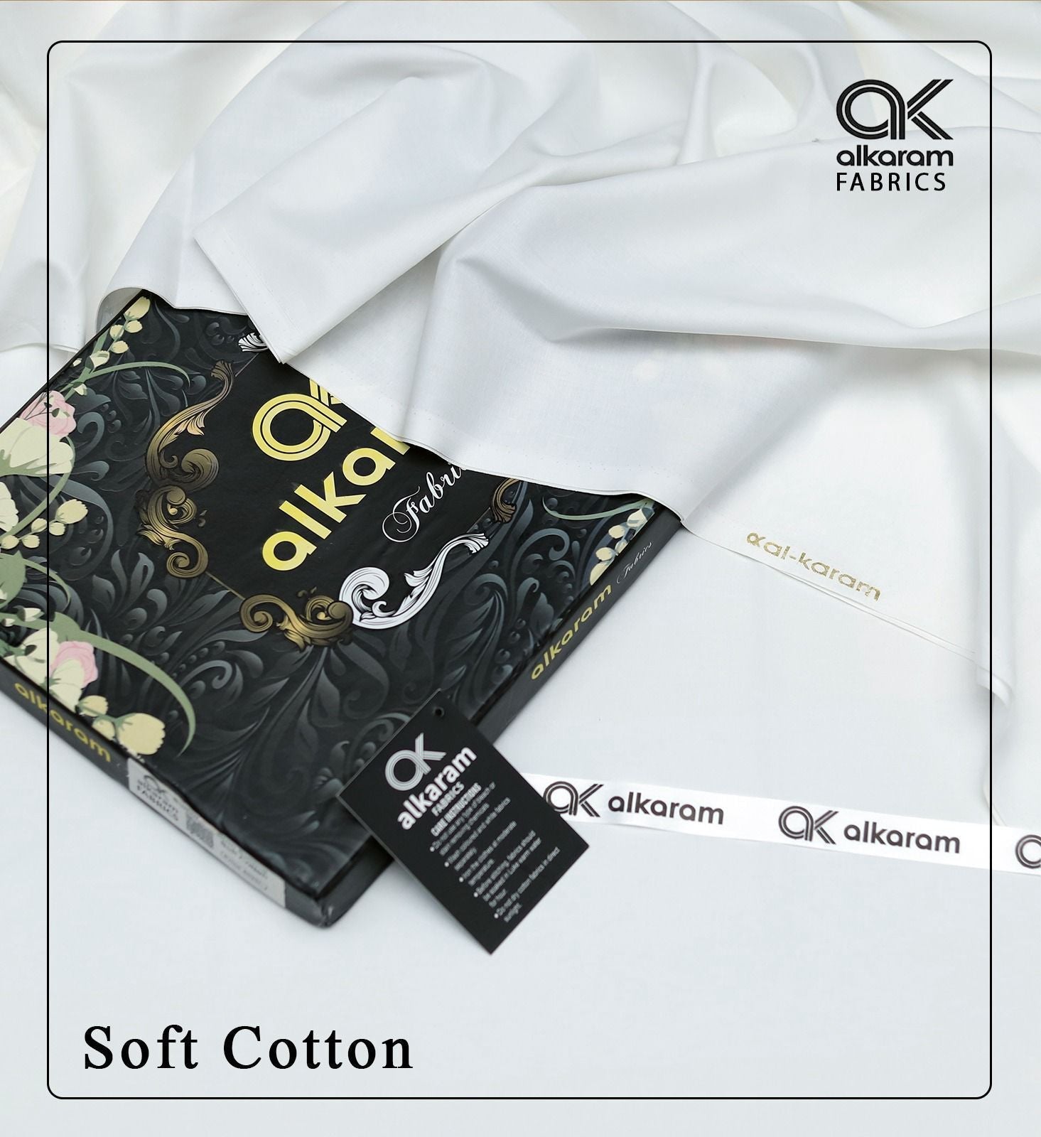 Soft Cotton By Al Karam Fabrics For Gents