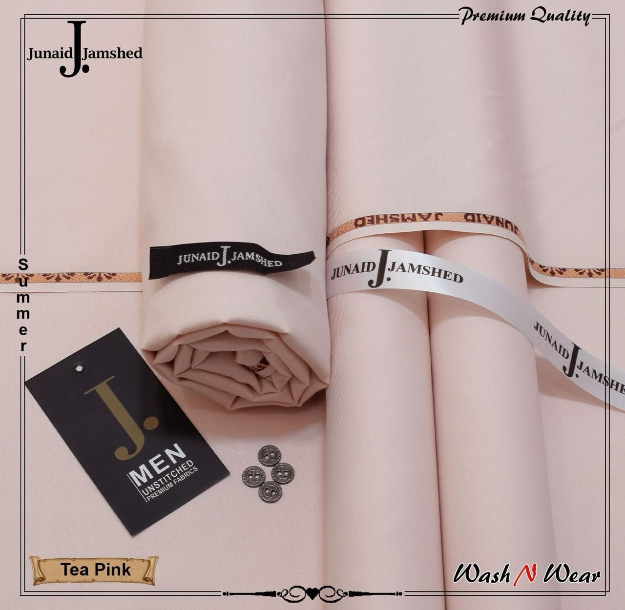 J. Junaid Jamshed Men's Wash & Wear