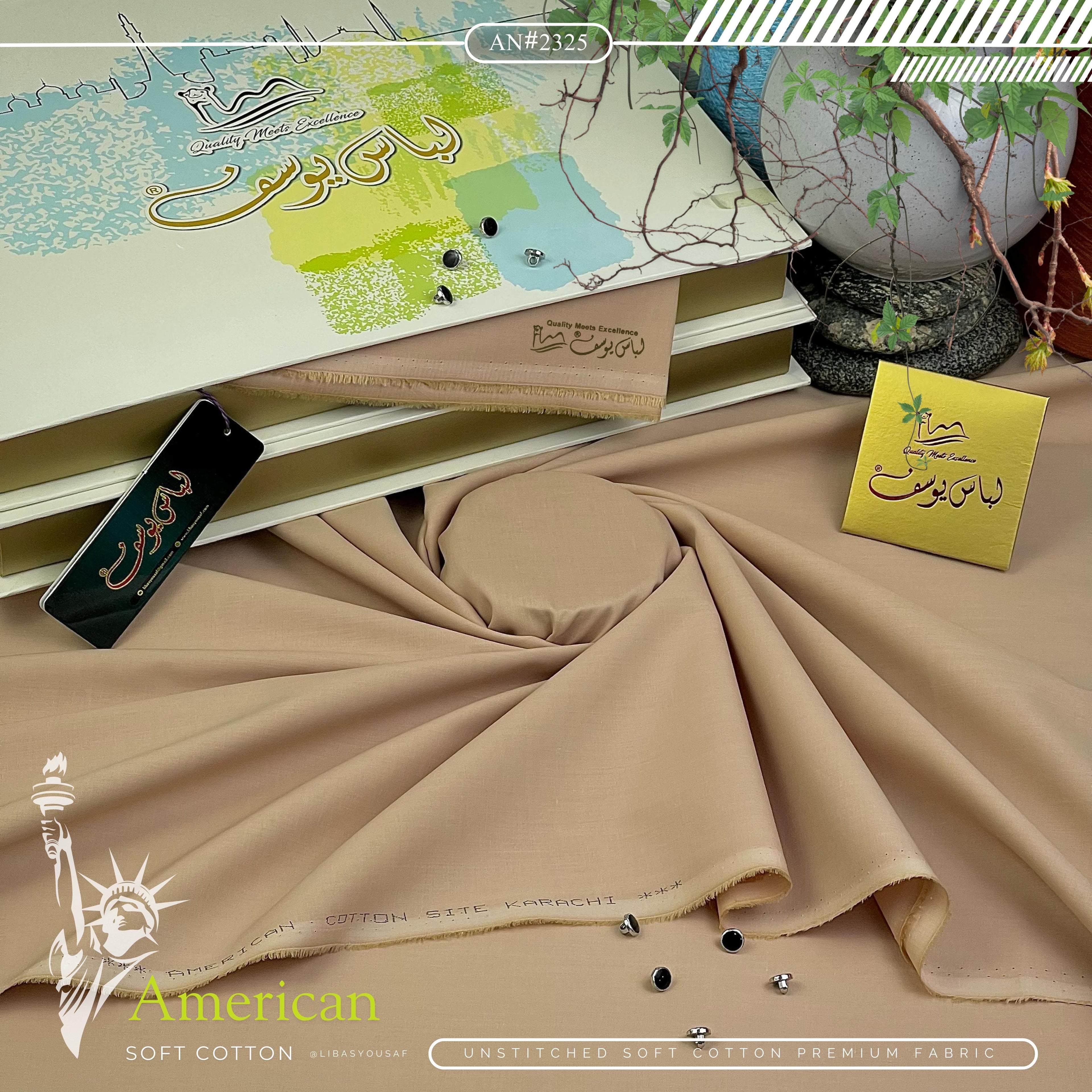 American Soft Cotton By | Libas E Yousaf | Premium Quality